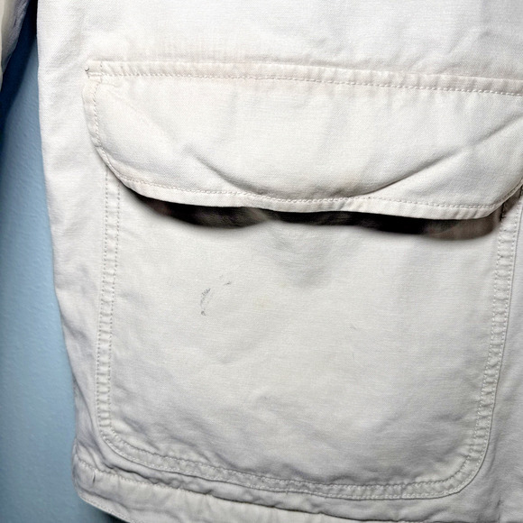 LL Bean Original Barn Jacket XL Tall Lined Canvas Chore Heavy Field Coat - Picture 2 of 8